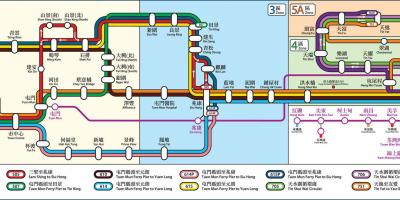 HK dzelzceļa kartes