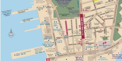 Hong Kong Kowloon karte
