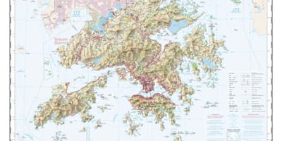 Kontūru kartē, Hong Kong