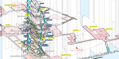 Centrālā stacija, Hong Kong karte